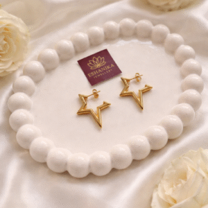 Anti Tarnish Star Shape earrings