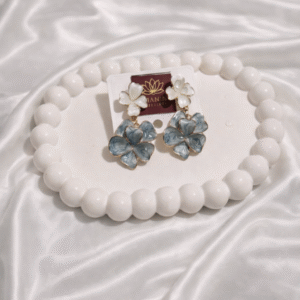 Bloom Pop Earrings Grey