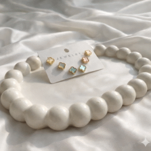 Clover mini Earrings set of 3