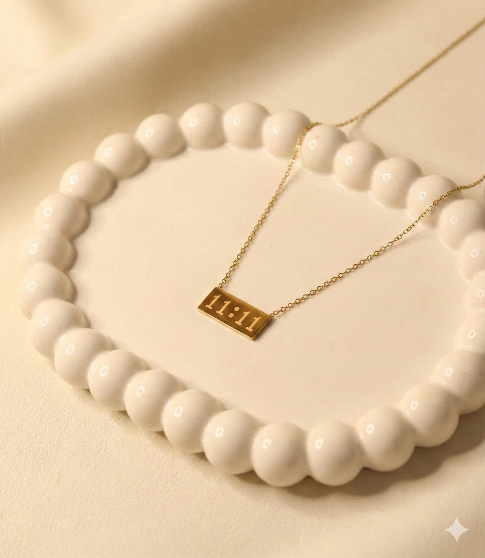 Stainless Steel Gold Plated 11:11 chain Anti Tarnish For Girls And Women