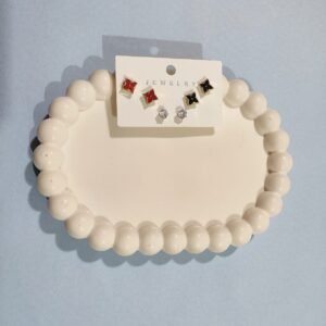 Stylish Stud  Mini Earrings set of 3