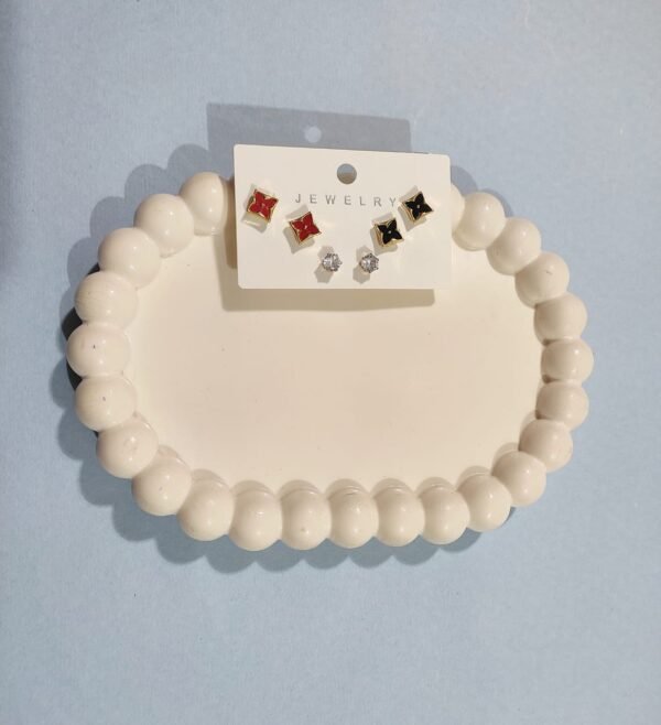 Stylish Stud  Mini Earrings set of 3