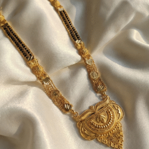 Royal Bridal Gold Plated Heavy Traditional Mangalsutra Design