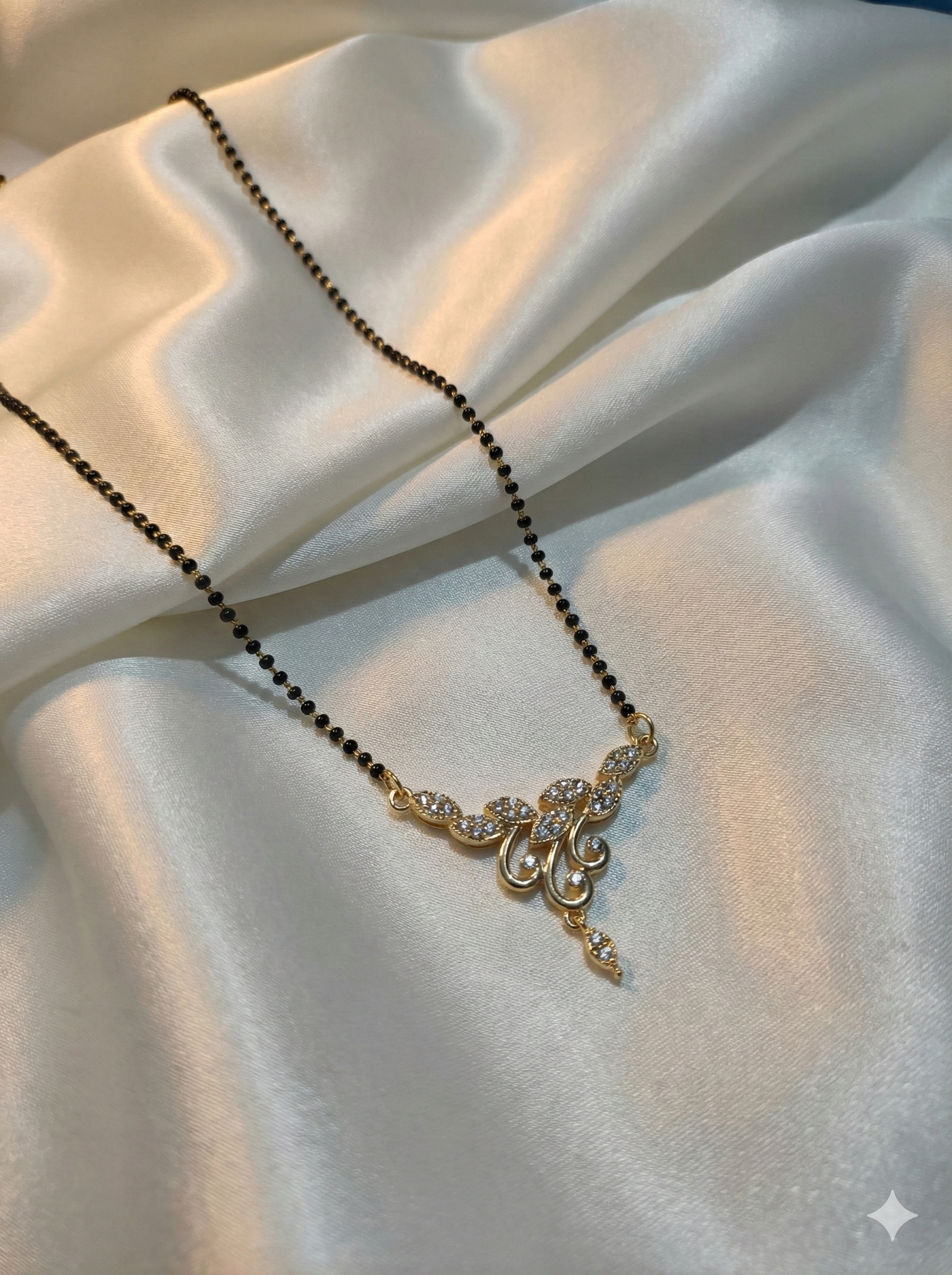 Premium Anti-Tarnish CZ Mangalsutra – Modern Elegance with Traditional Grace