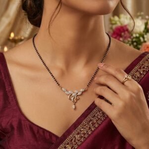 Premium Anti-Tarnish CZ Mangalsutra – Modern Elegance with Traditional Grace