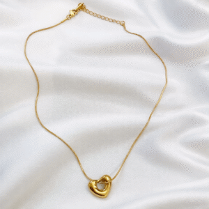 Premium Anti-Tarnish Gold-Finish Pendant Chain for Women | Luxury Look Jewellery for Daily & Party Wear