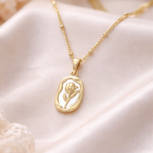 Premium Anti-Tarnish Gold Finish Women’s Chain | Minimal Daily Wear Necklace | Skin-Safe Jewellery