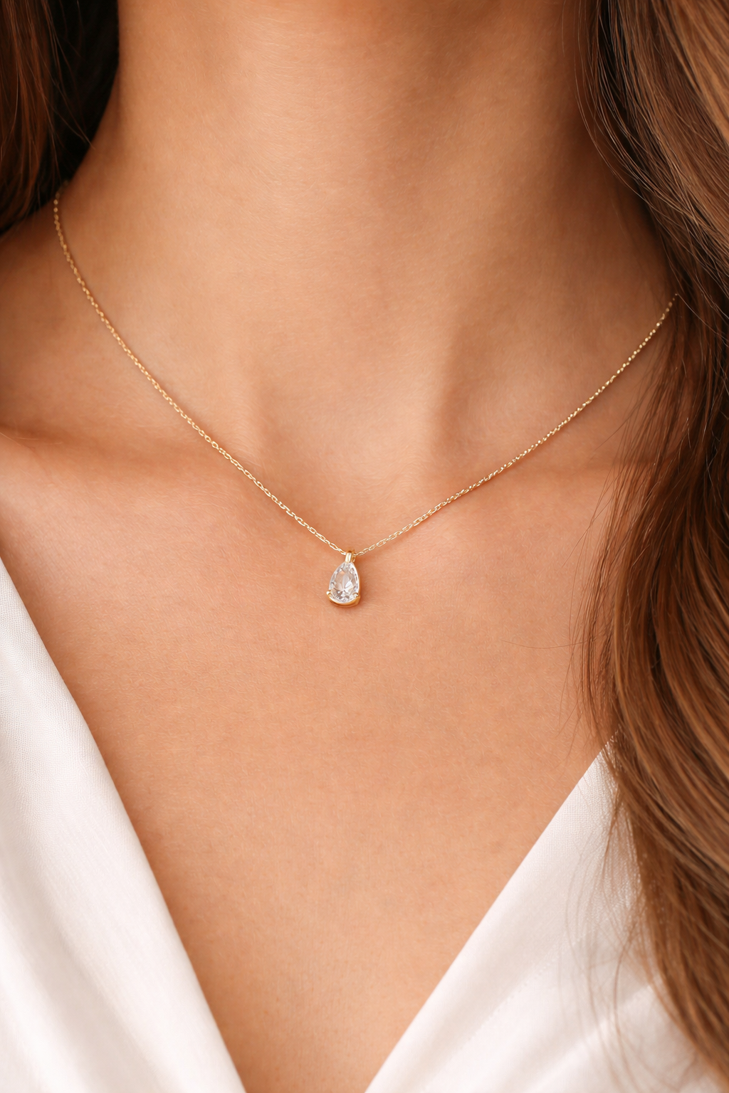 Anti Tarnish Chain for Women | Waterproof Daily Wear Necklace - Image 2