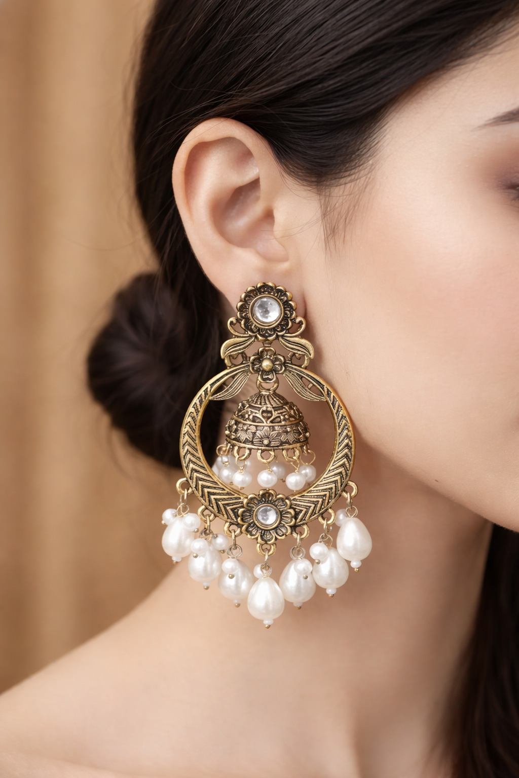 Traditional Earrings for Women | Ethnic Indian Earrings | Stylish Party & Wedding Jewellery - Image 2