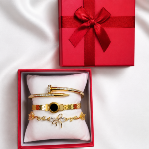 Bracelet Box Set of 3 | Premium Anti Tarnish Bracelet Gift Box | Eshanika Jewellery