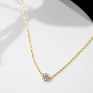One Stone Pendant Chain for Women | Elegant Daily Wear Necklace